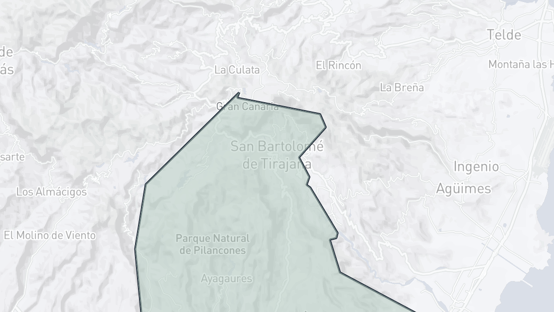 Property Location Map, San Bartolomé de Tirajana