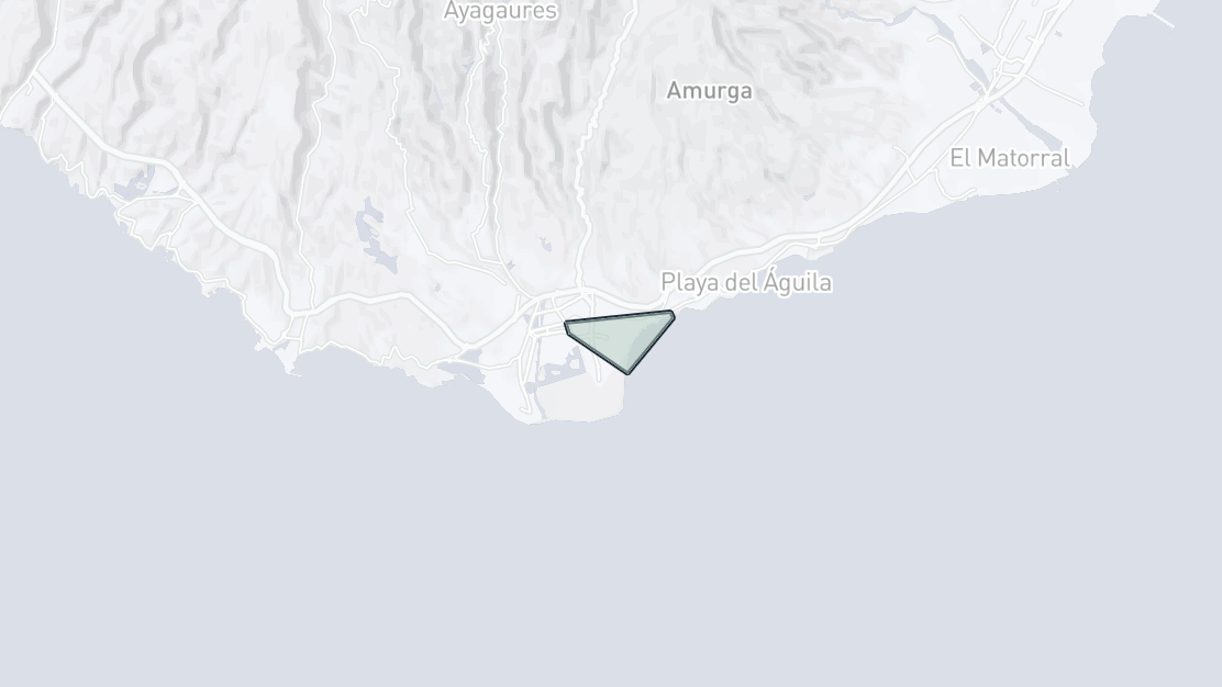 Property Location Map, Playa del Inglés, San Bartolomé de Tirajana