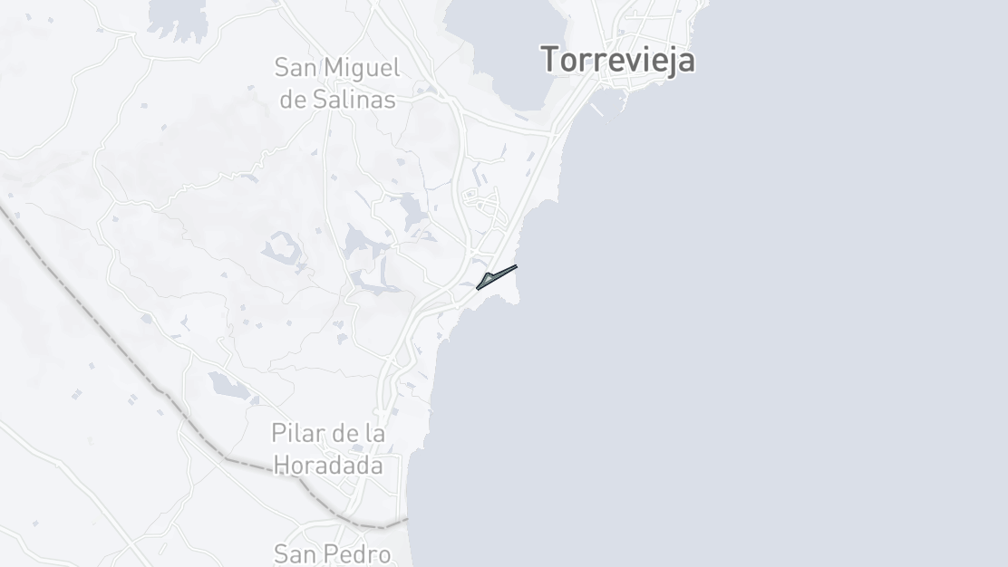 Mapa de Ubicación de la Propiedad, Cabo Roig, Orihuela Costa