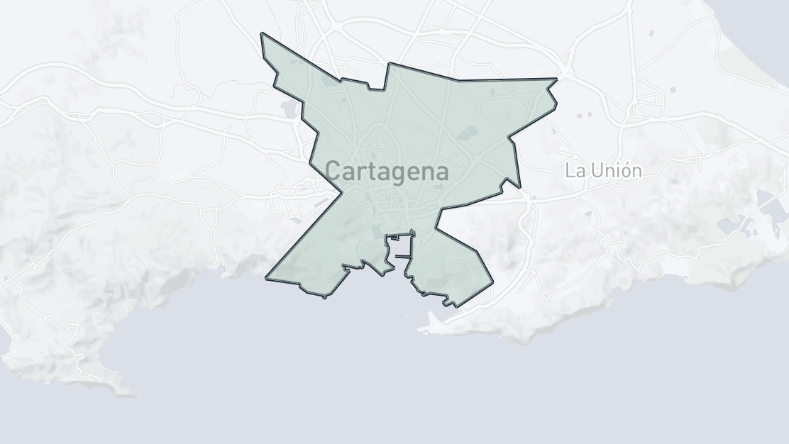 Property Location Map, Cartagena Ciudad