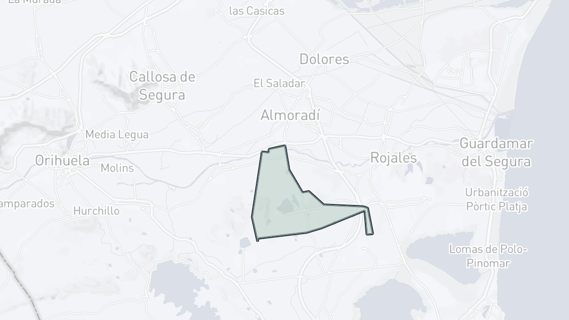 Property Location Map, Algorfa