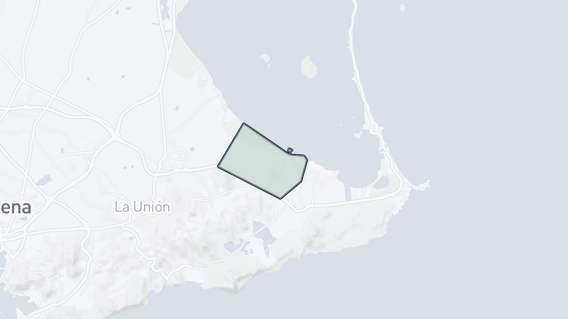 Property Location Map, Los Nietos, Cartagena