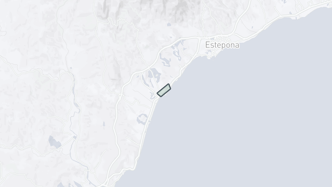 Karta över fastighetsläge, Bahia de Casares