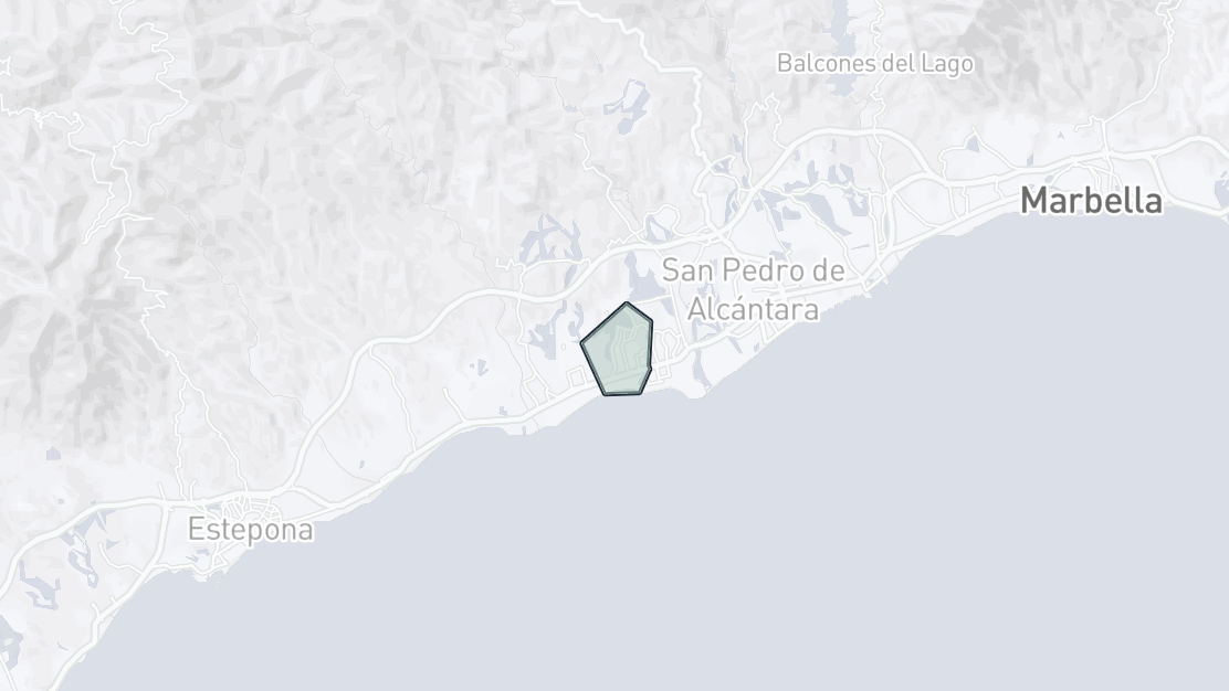Mapa de Ubicación de la Propiedad, El Paraiso, Estepona Este