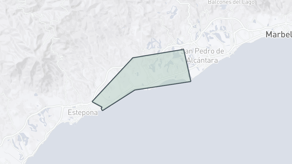 Property Location Map, Estepona East