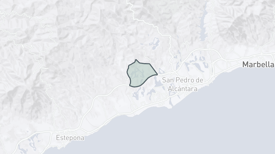 Property Location Map, Marbella Club Golf Resort, Benahavis