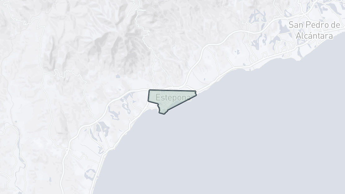 Property Location Map, Estepona Town