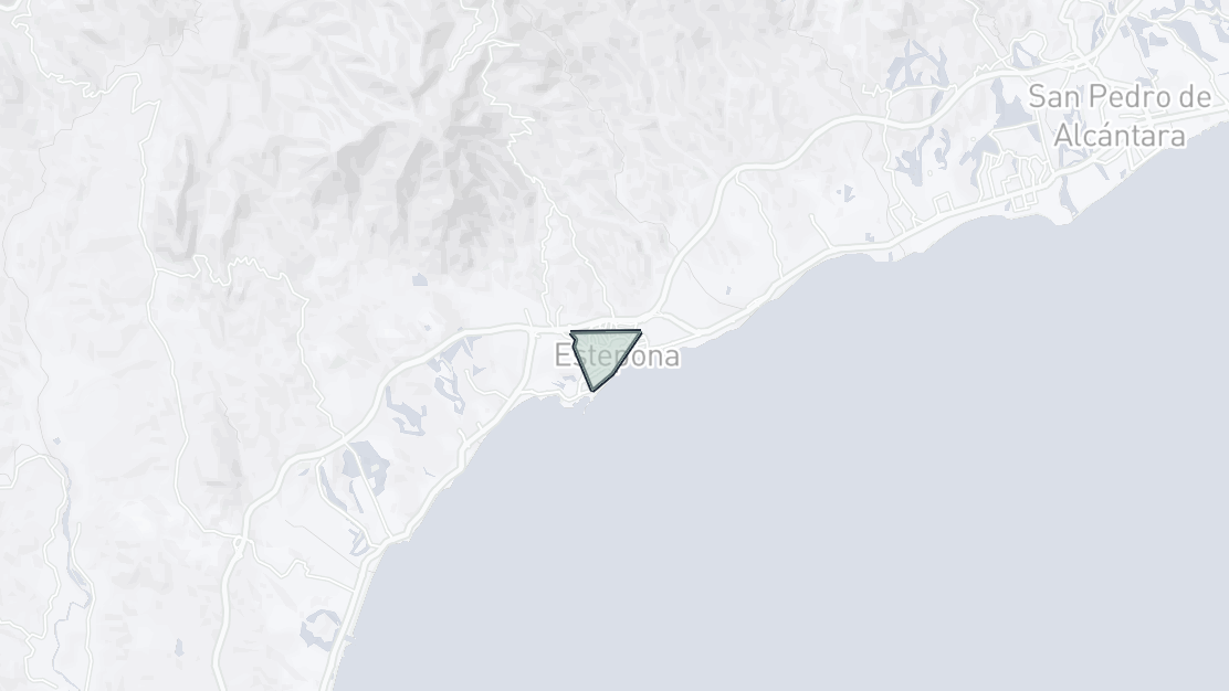 Property Location Map, Estepona Centre, Estepona Town