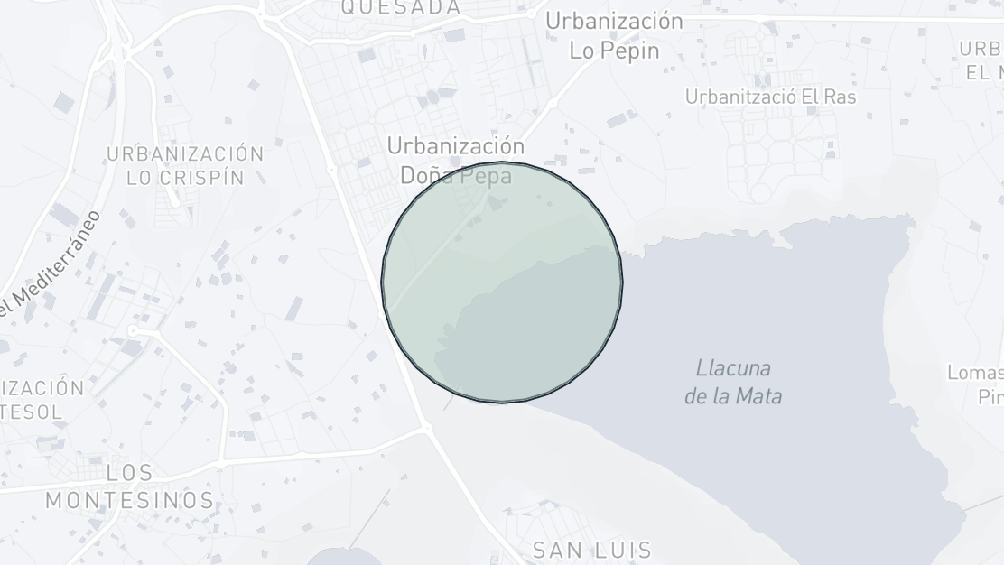 Property Location Map, La Mata, Torrevieja