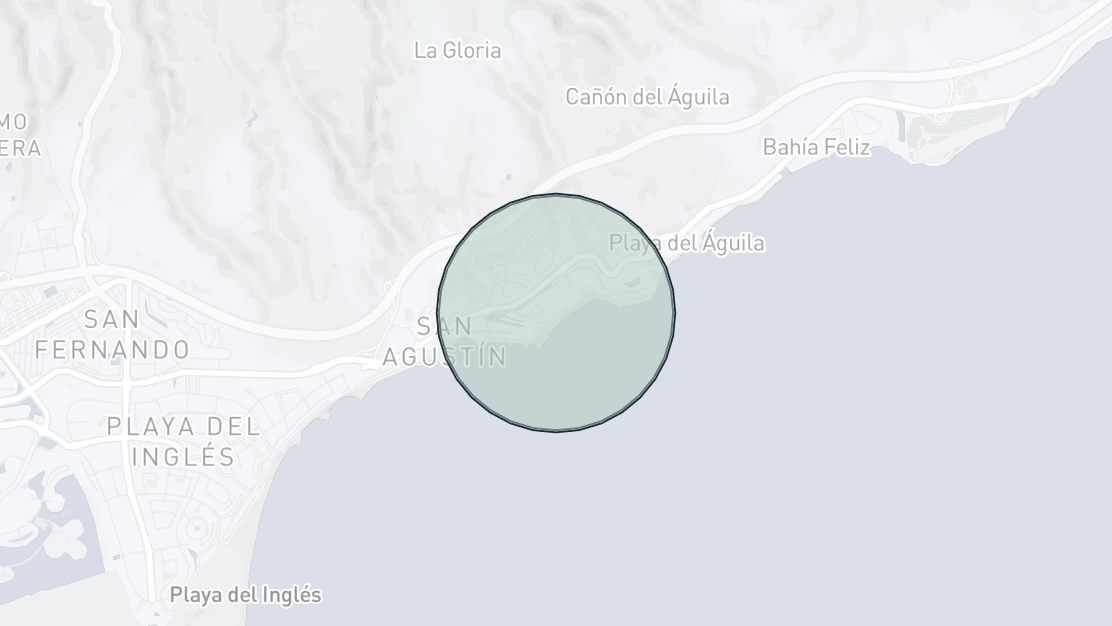 Property Location Map, Playa de San Agustín
