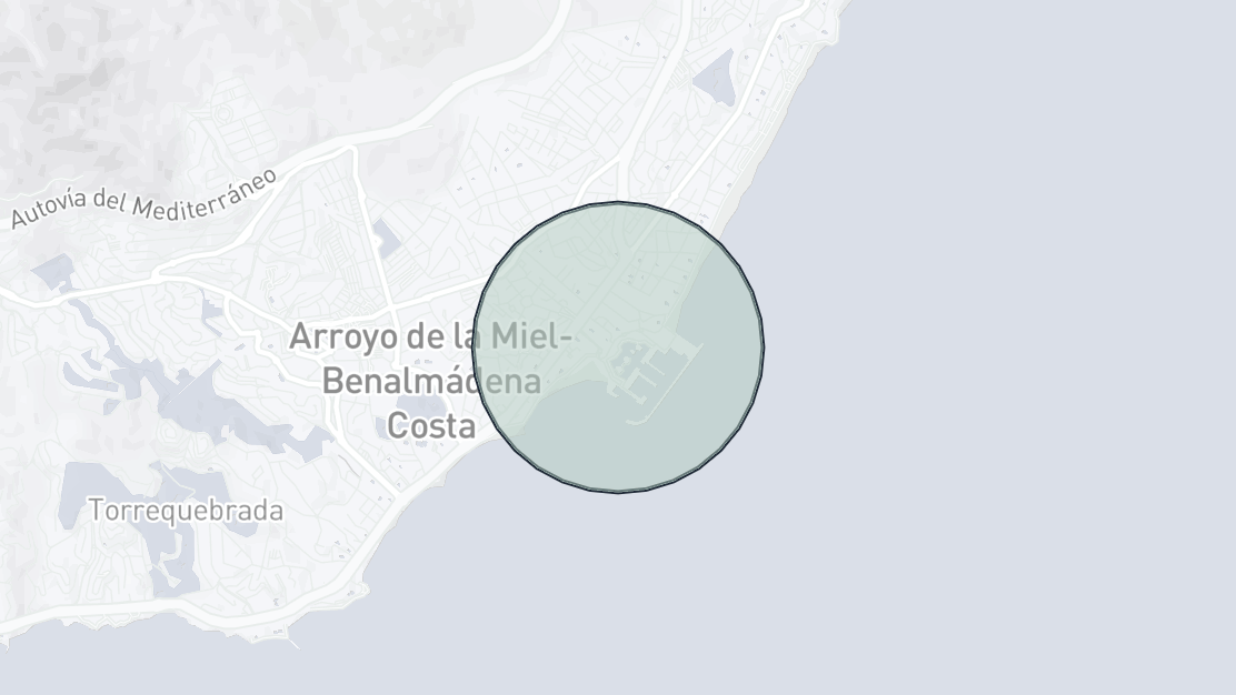 Property Location Map, Puerto Marina, Benalmadena
