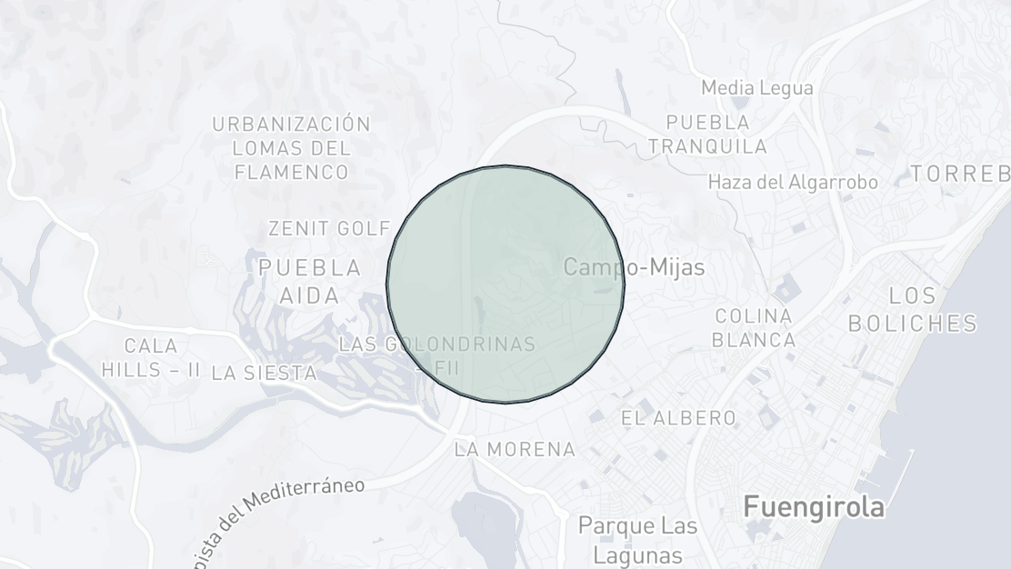 Property Location Map, Sierrezuela, Mijas Costa