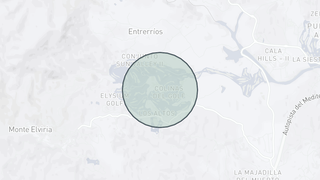 Mapa de Ubicación de la Propiedad, La Cala Golf Resort, Mijas Costa