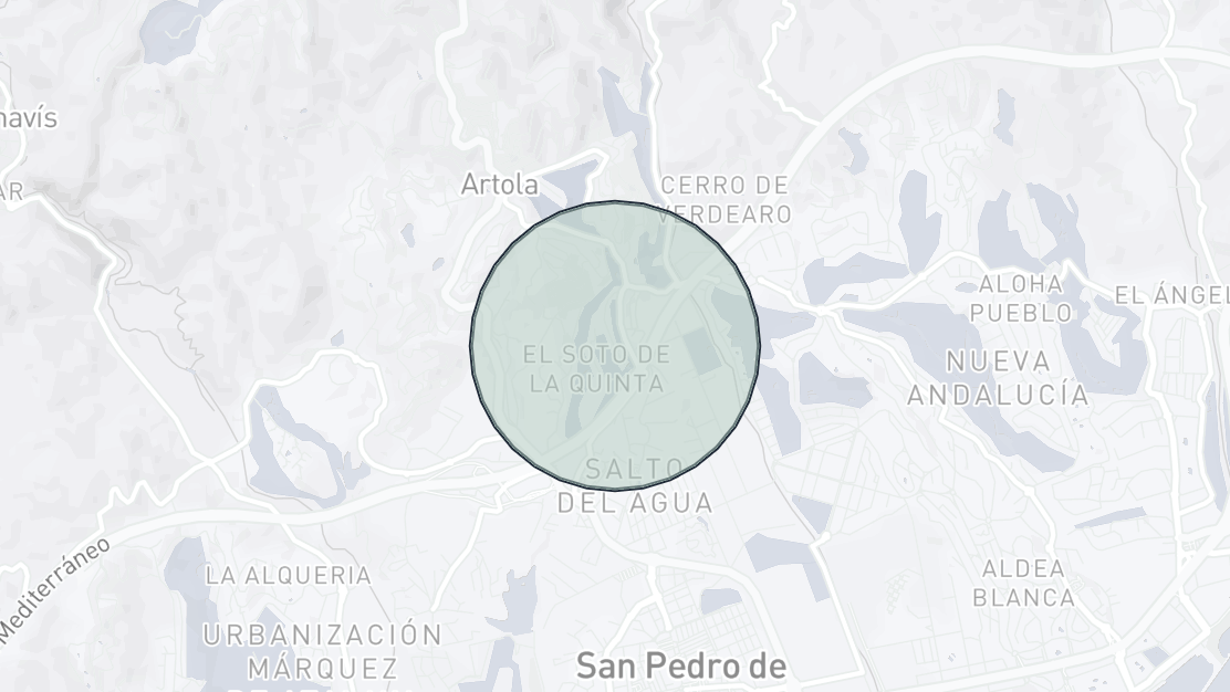 Mapa de Ubicación de la Propiedad, Terrazas de la Quinta, Benahavis