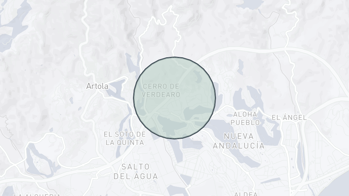 Mapa de Ubicación de la Propiedad, La Quinta Village, Nueva Andalucia