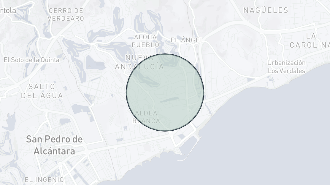 Mapa de Ubicación de la Propiedad, Pueblo Arabesque, Nueva Andalucia