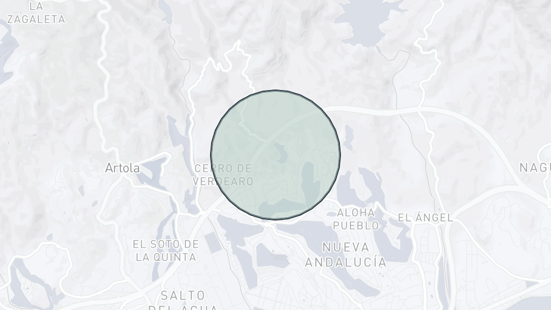 Property Location Map, Marbella Lake, Nueva Andalucia