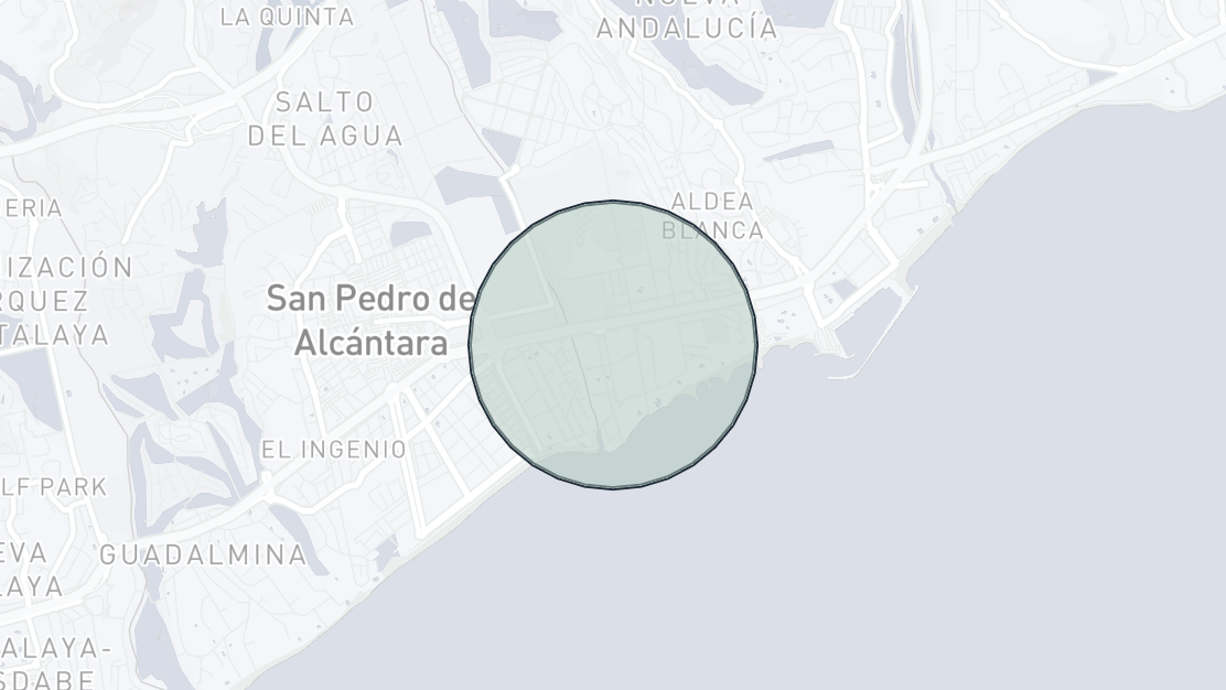 Property Location Map, El Embrujo Banús, Puerto Banus
