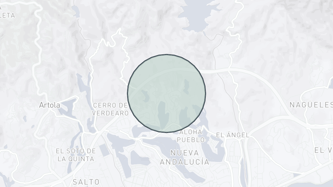Property Location Map, Balcón del Golf, Nueva Andalucia