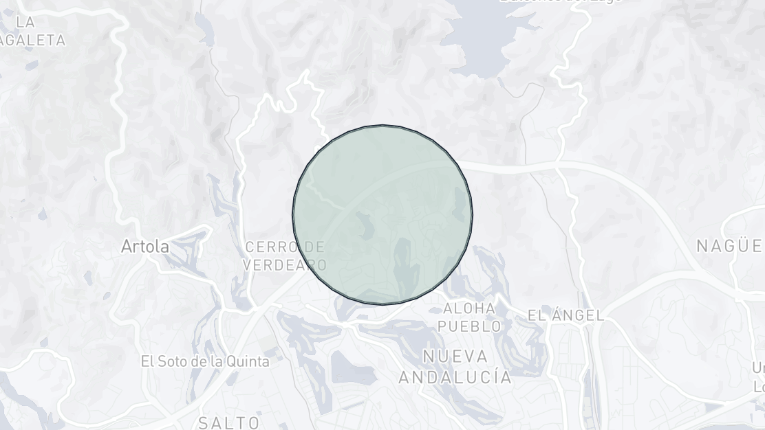 Property Location Map, Albatross Hill, Nueva Andalucia