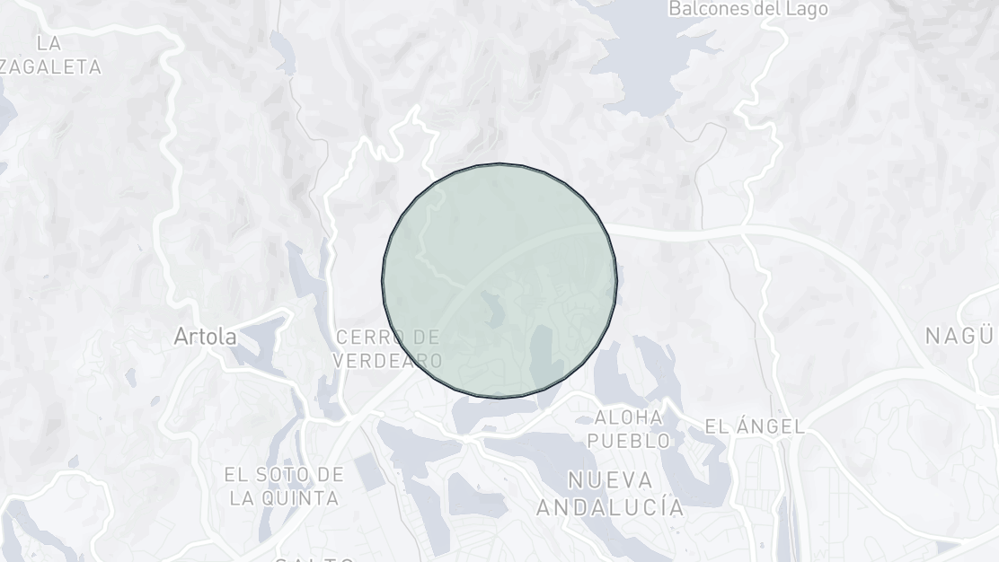 Mapa de Ubicación de la Propiedad, Vista Real, Nueva Andalucia