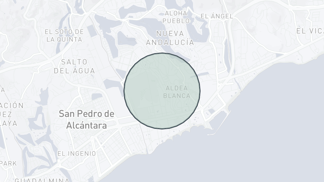 Mapa de Ubicación de la Propiedad, Cumbres del Rodeo, Nueva Andalucia