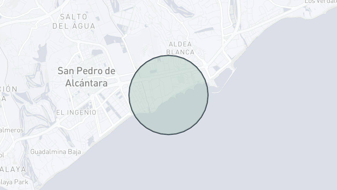 Mapa de Ubicación de la Propiedad, La Herradura, Puerto Banus