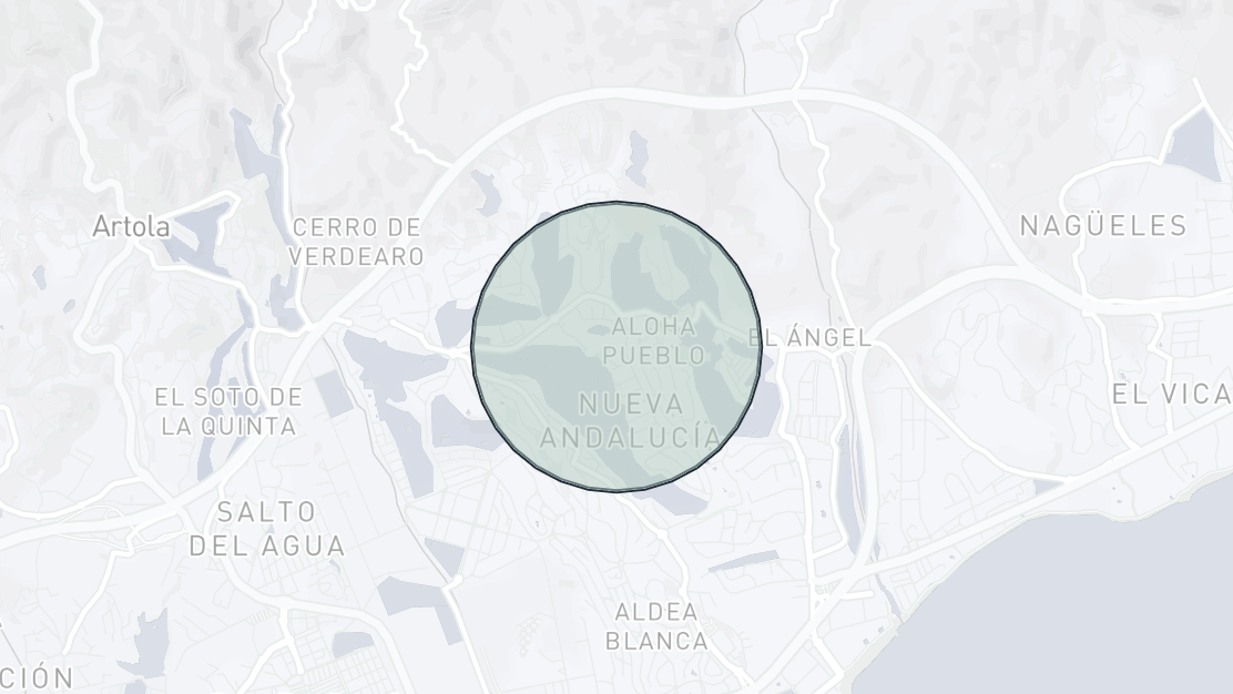 Property Location Map, River Garden, Nueva Andalucia