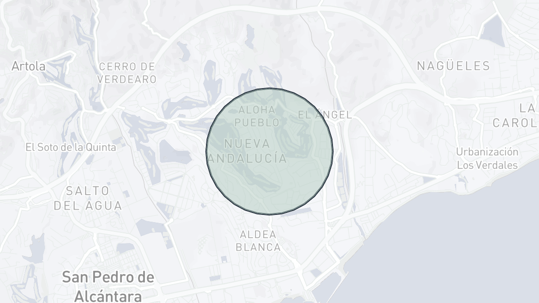 Mapa de Ubicación de la Propiedad, Aloha Sur 32, Nueva Andalucia