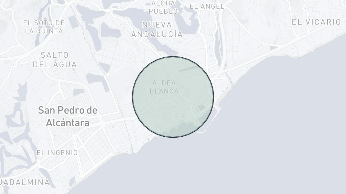 Property Location Map, Andalucia Garden Club, Nueva Andalucia