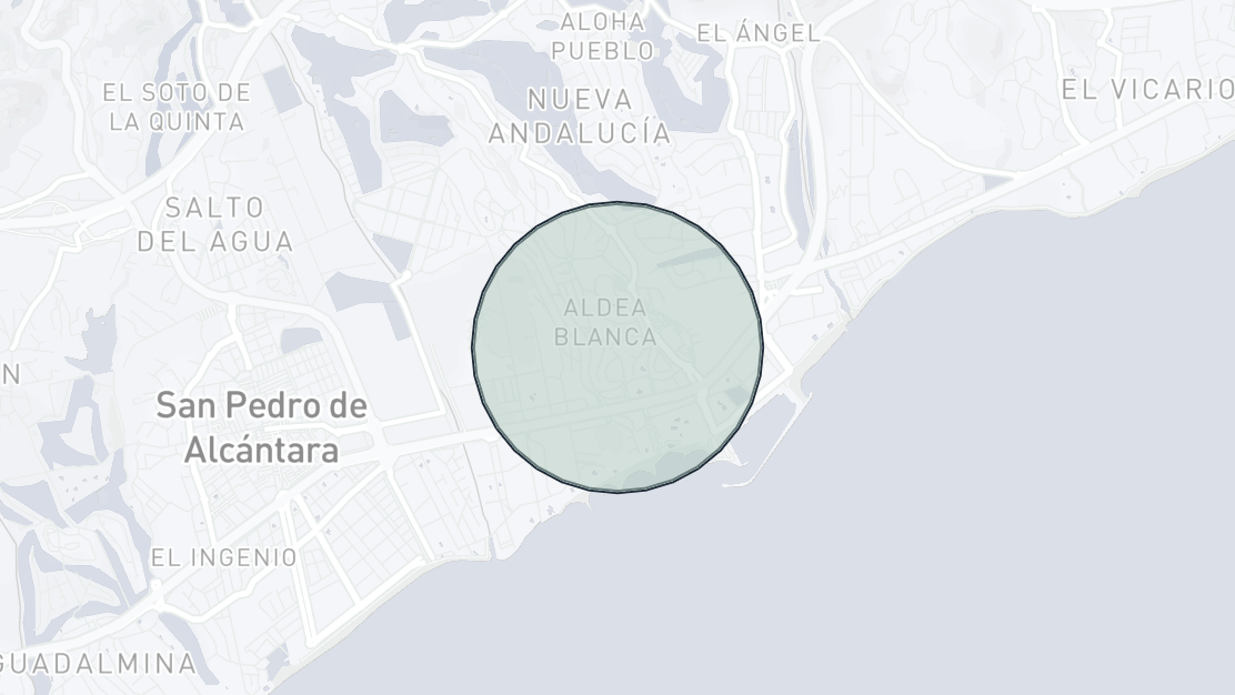 Property Location Map, Royal Gardens, Nueva Andalucia