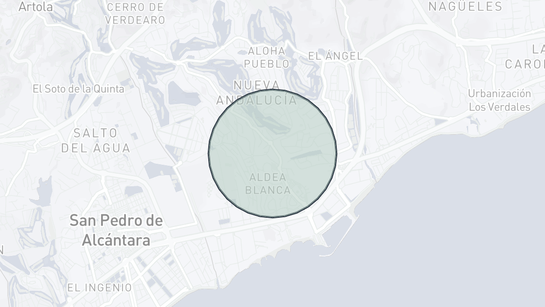 Property Location Map, La Maestranza, Nueva Andalucia