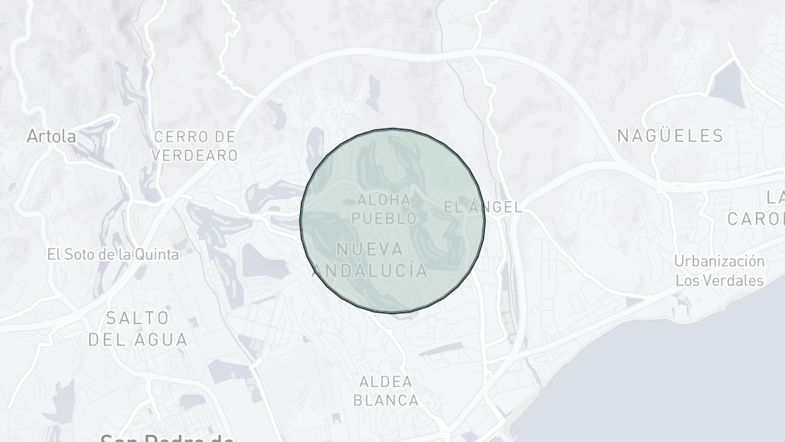 Property Location Map, Azahara I, Nueva Andalucia
