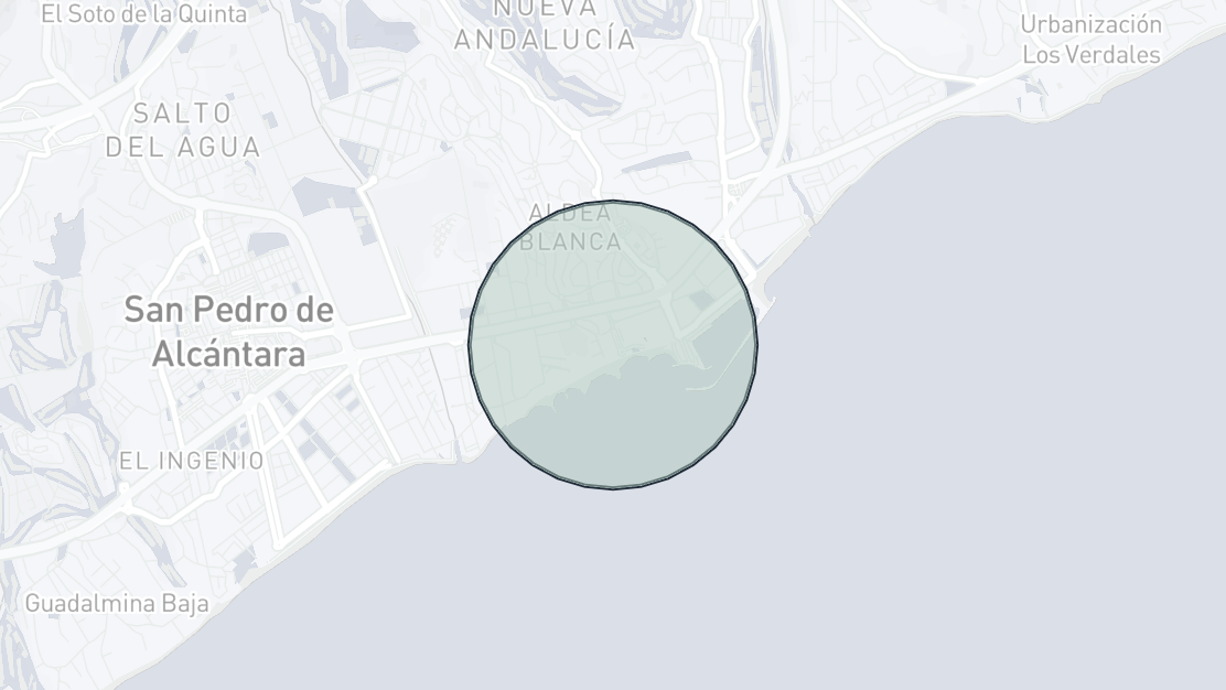 Property Location Map, Andalucia del Mar, Puerto Banus