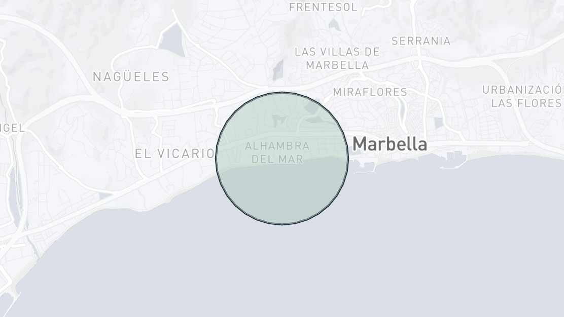 Property Location Map, Marina Mariola, Marbella Golden Mile