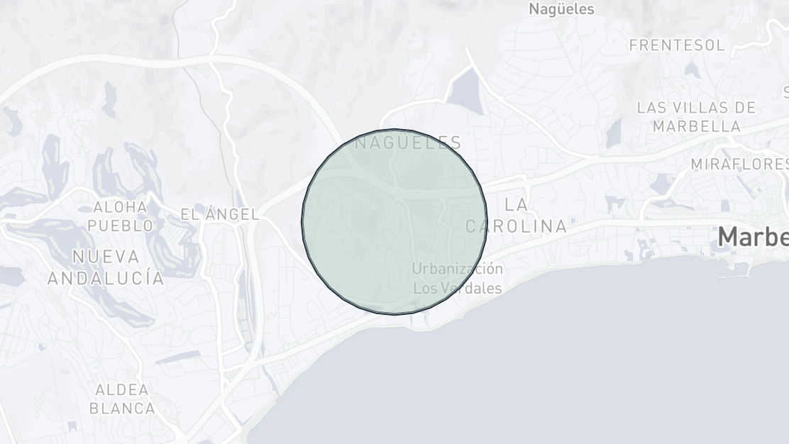 Property Location Map, Monte Paraiso, Marbella Golden Mile