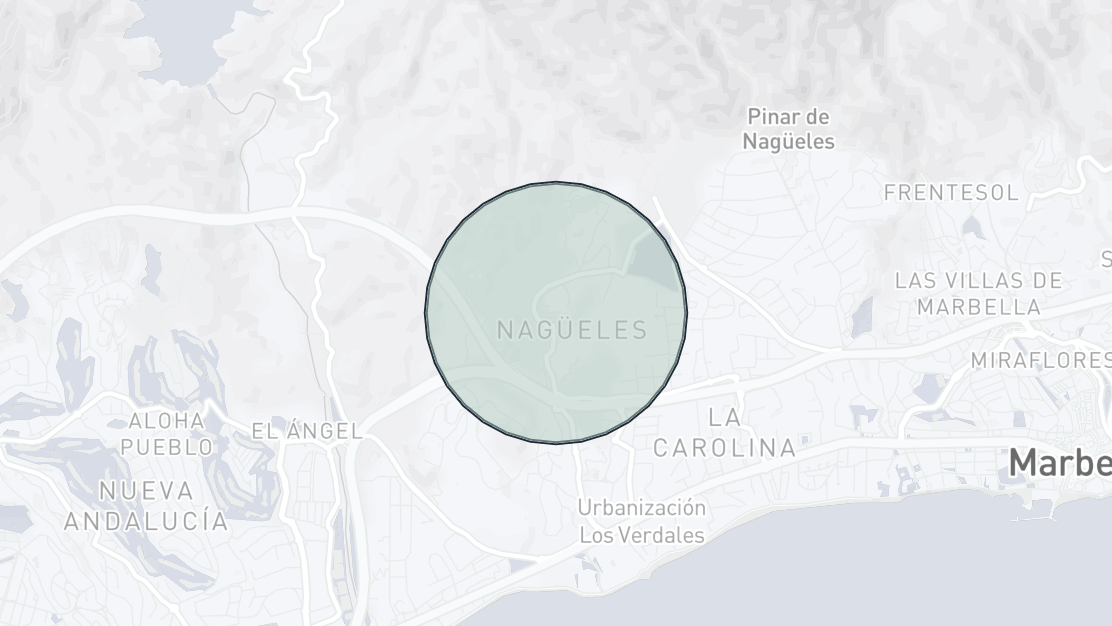 Property Location Map, La Capellania, Marbella Golden Mile