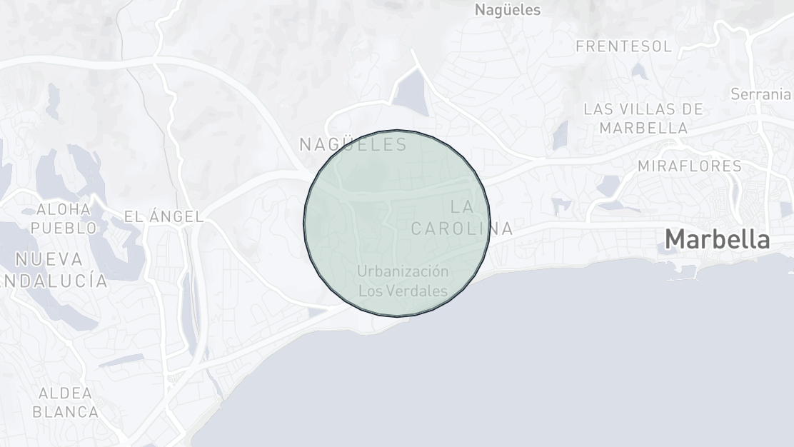Mapa de Ubicación de la Propiedad, Altos de Puente Romano, Marbella Golden Mile