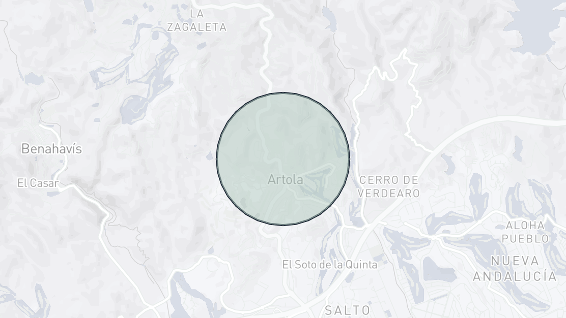 Property Location Map, La Heredia, Benahavis