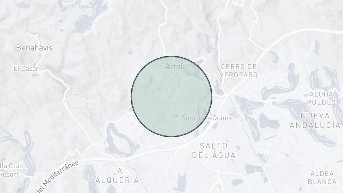 Property Location Map, Monte Halcones, Benahavis
