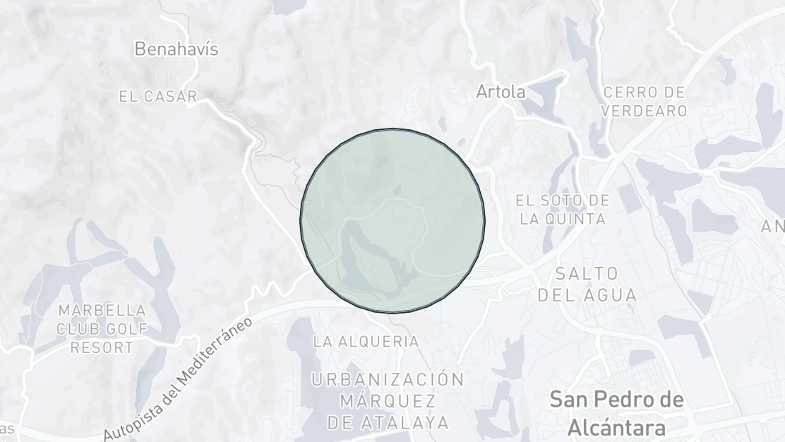 Property Location Map, Los Arrayanes Golf, Benahavis