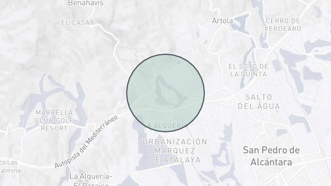 Property Location Map, Los Capanes del Golf, Benahavis