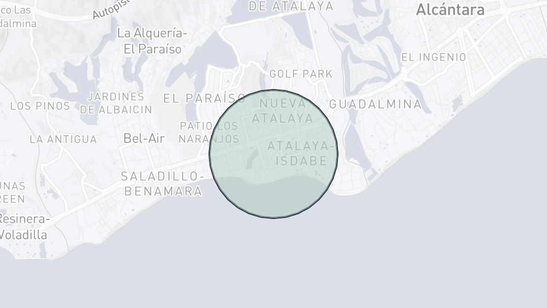 Property Location Map, El Presidente, Estepona East