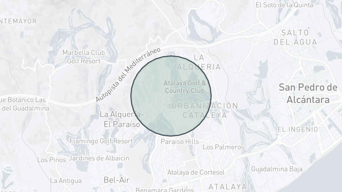 Property Location Map, Atalaya Fairways, Benahavis