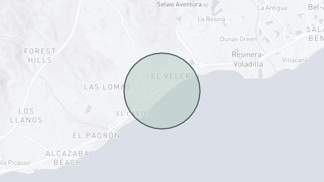 Property Location Map, Bahía del Velerín, Estepona East