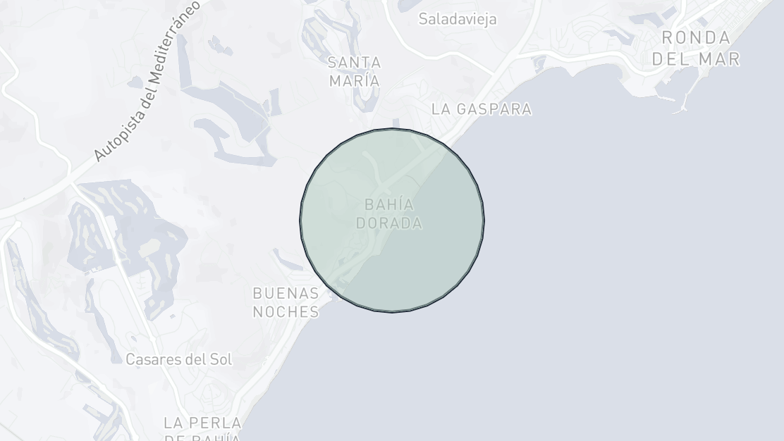 Karta över fastighetsläge, Arroyo Vaquero, Estepona Väst
