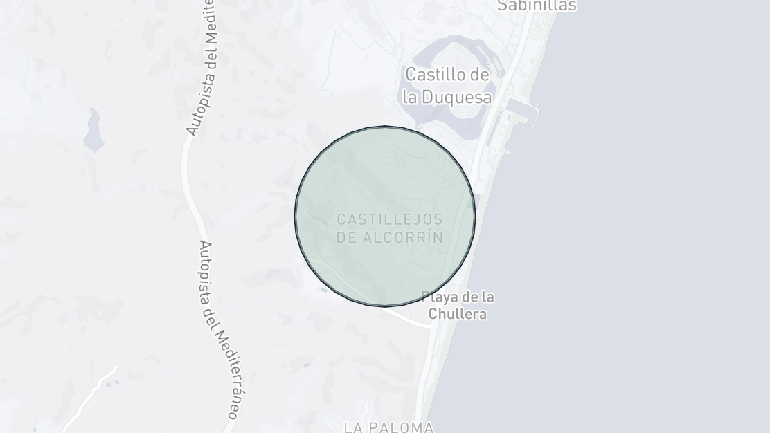 Property Location Map, Princesa Kristina, Manilva