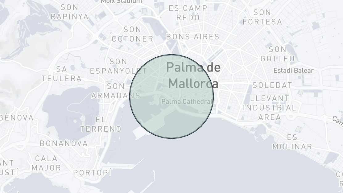 Mapa de Ubicación de la Propiedad, La lonja, Casco Antiguo